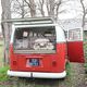 Dekostoff Halbpanama VW Bulli klein – natur/terracotta,  thumbnail number 5