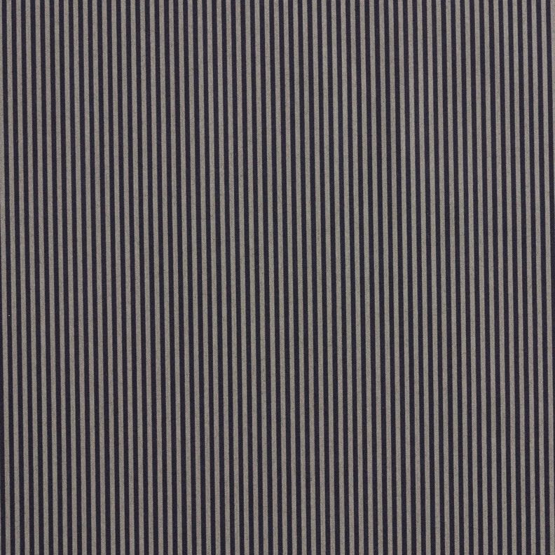 Hemdenstoff Längsstreifen – schwarz/grau,  image number 1