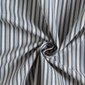 Dekostoff Halbpanama feine Streifen – jeansblau/natur,  thumbnail number 3