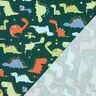 Sommersweat Dinos | Poppy Fabrics – blautanne/hellgrün,  thumbnail number 4