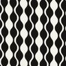 LENZING™ ECOVERO™ Viskosestoff Retro – schwarz/weiss,  thumbnail number 1
