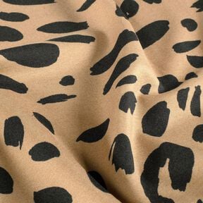 Romanit Jersey Leoprint – mocca/schwarz, 