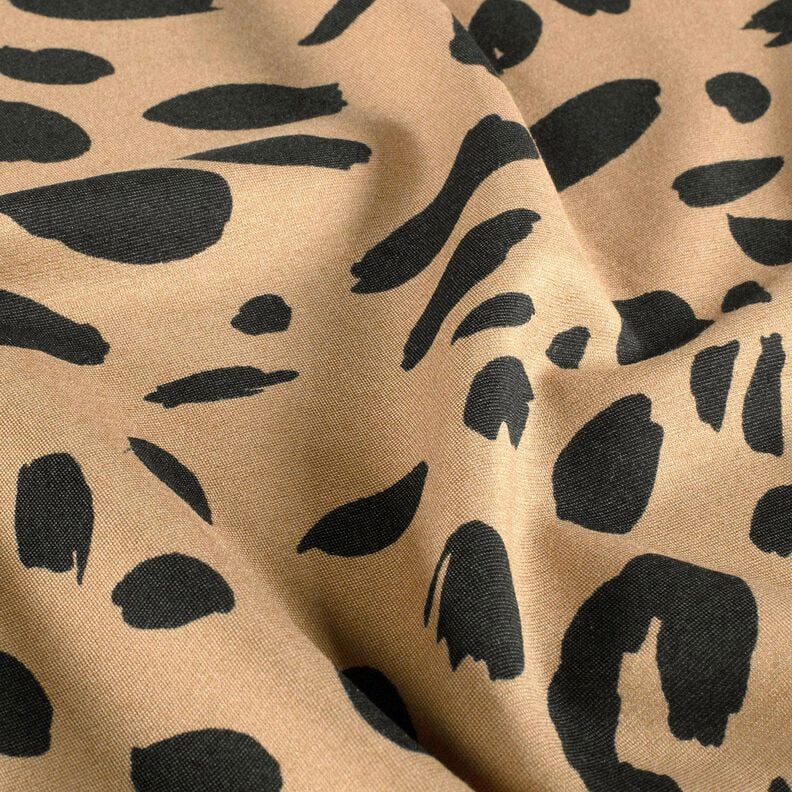 Romanit Jersey Leoprint – mocca/schwarz, image number 2