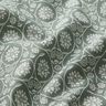 Baumwollstoff Cretonne Blumen und Ranken – schilf/weiss,  thumbnail number 2