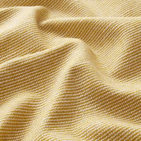 Halbpanama grobe Struktur &ndash; senf/natur, 