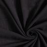 Baumwollstoff Leinen-Optik – schwarz,  thumbnail number 1
