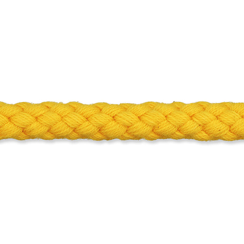 Baumwollkordel [Ø 7 mm] – sonnengelb,  image number 1