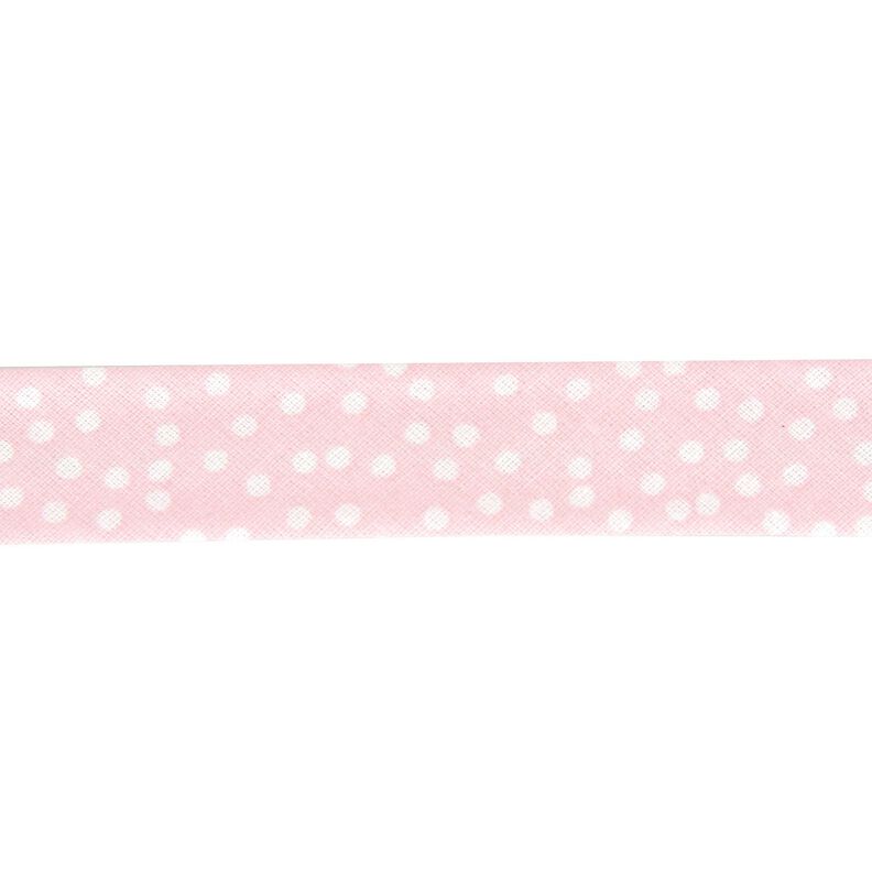 Schrägband verstreute Punkte [20 mm] – rosa,  image number 1