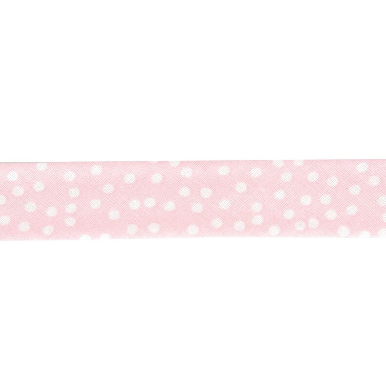 Schrägband verstreute Punkte [20 mm] – rosa,  image number 1