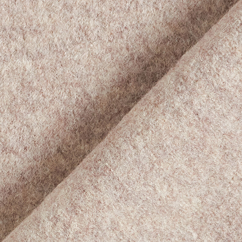 Woll-Walkloden Melange – sand,  image number 3
