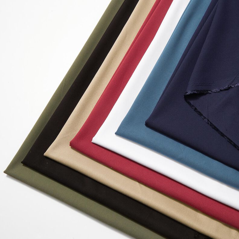 Viskose Stretch Uni – weiss,  image number 5