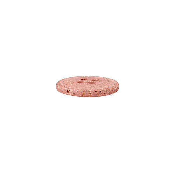 Hanf/Polyesterknopf Recycling 4-Loch – rosa, image number 2