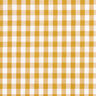 Baumwollstoff Vichykaro 1 cm – senf/weiss,  thumbnail number 1
