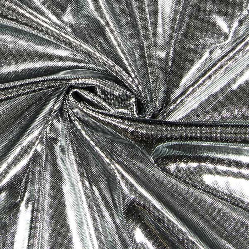 Dekostoff Lamé – silber metallic,  image number 2