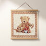 Dekostoff Gobelinstück Teddybären – beige,  thumbnail number 6