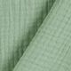 GOTS Dreilagiger Baumwoll-Musselin – schilf,  thumbnail number 5