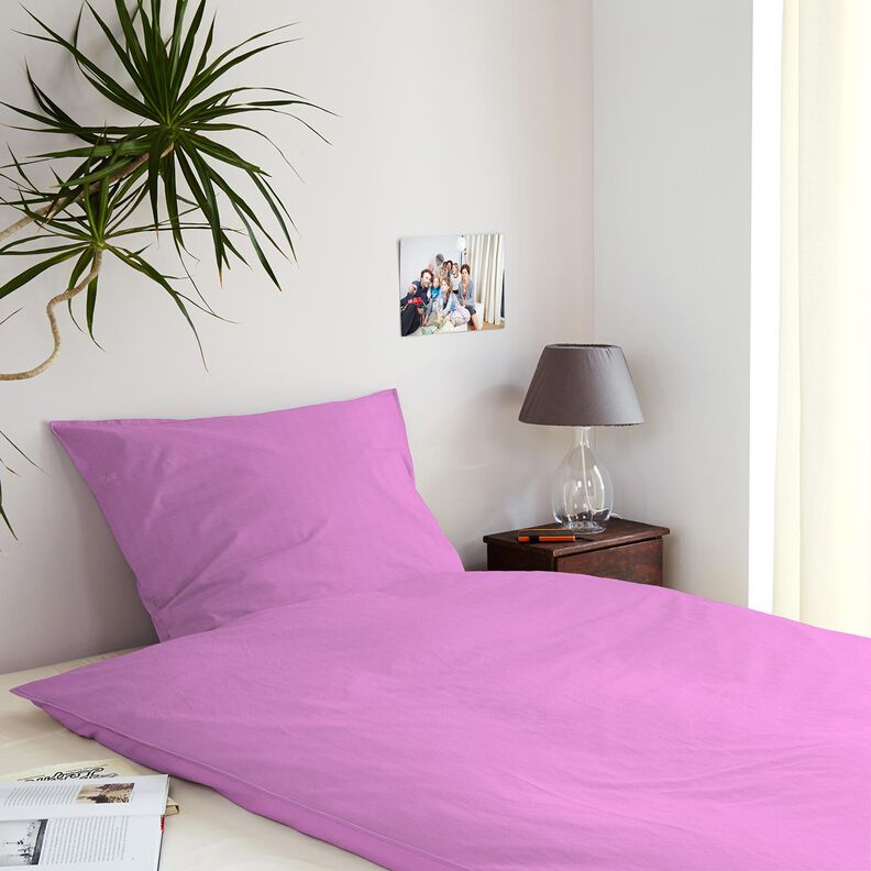 Baumwollsatin Uni – pastellflieder | Reststück 60cm,  image number 7