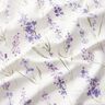 Dekostoff Halbpanama Lavender-Feld – elfenbein/flieder,  thumbnail number 2