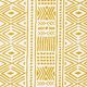 Dekostoff Canvas Ethno – senf/weiss,  thumbnail number 1