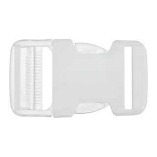 Rucksackschließe fluoreszierend Glow in the dark – transparent, 