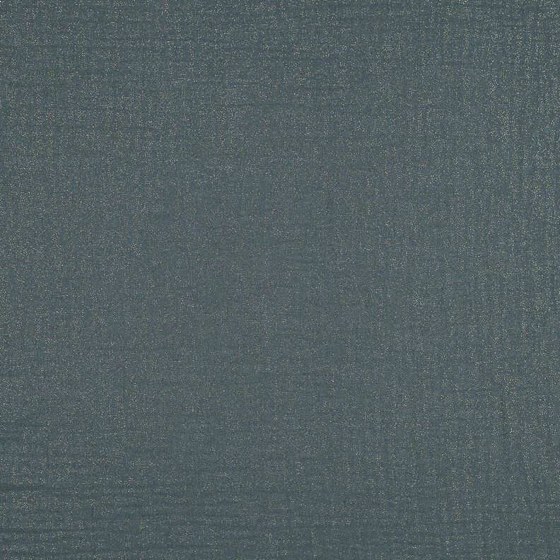 Musselin/ Doppel-Krinkel Gewebe feine Glitzerpunkte | Poppy Fabrics – pinie,  image number 4