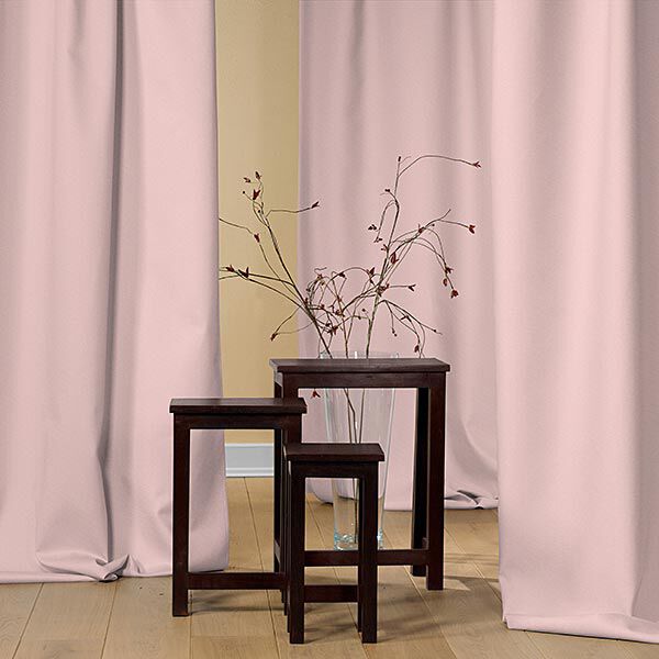 Verdunkelungsstoff – rosé | Reststück 50cm