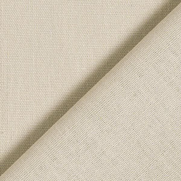 Viskose-Leinen-Mix Uni – hellbeige | Reststück 50cm