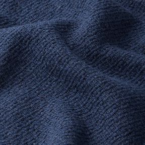 Kostümstoff grob gewebt – marineblau, 