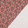 French Terry Sommersweat kleine Blumen Digitaldruck – cashew/intensiv pink,  thumbnail number 4