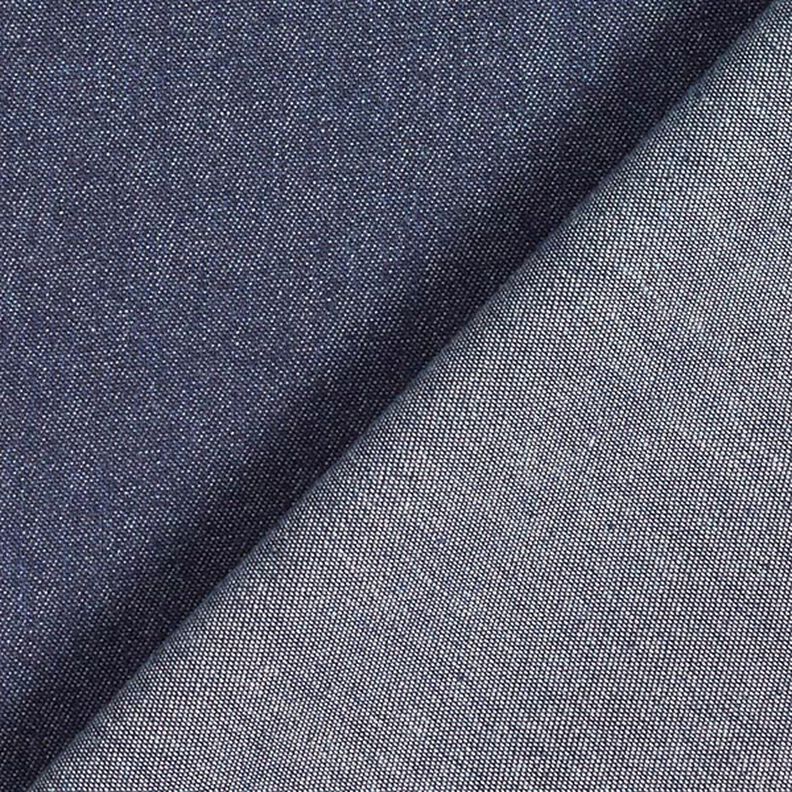 Baumwoll-Chambray Jeanslook – nachtblau,  image number 3