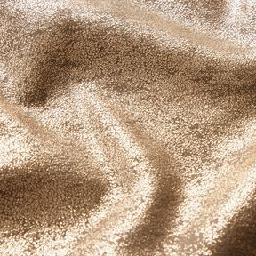 Stretchvelours Metallic – bronze, 