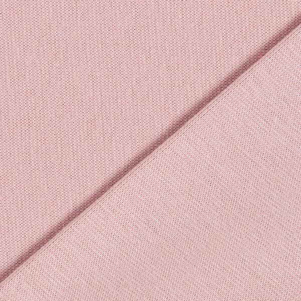 Bündchenstoff Uni – altrosa | Reststück 50cm