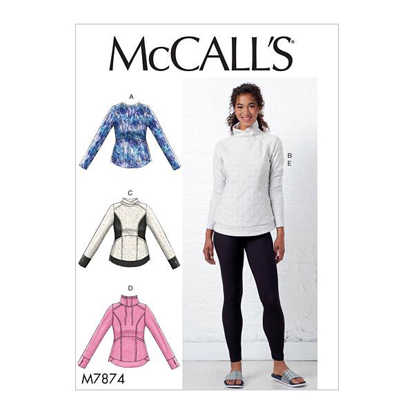 Top / Leggings | McCalls 7874 | 42-50,  image number 1