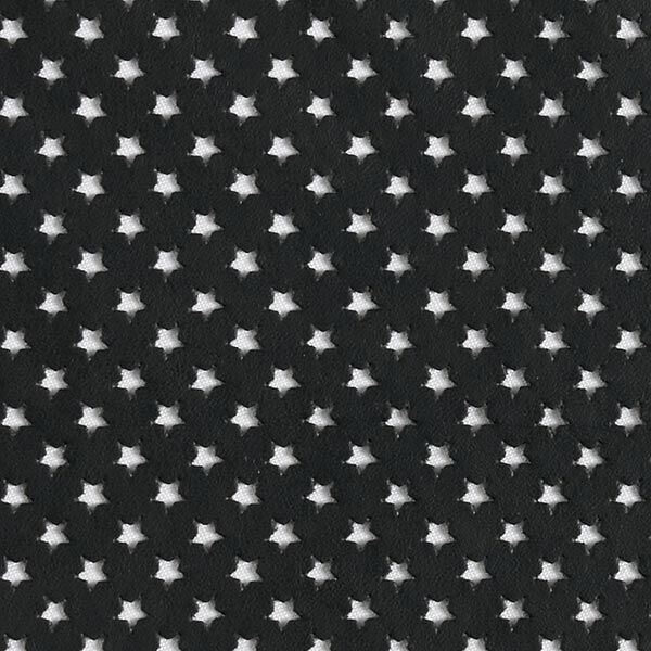 Lederimitat gestanzte Sternchen – schwarz, image number 4