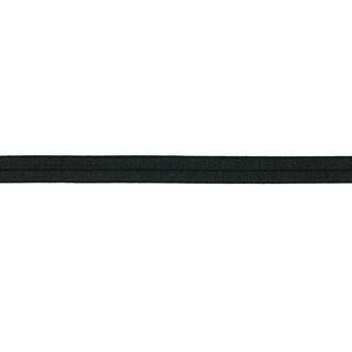 Elastisches Einfassband (Falzgummi) glänzend [15 mm] – schwarz, 