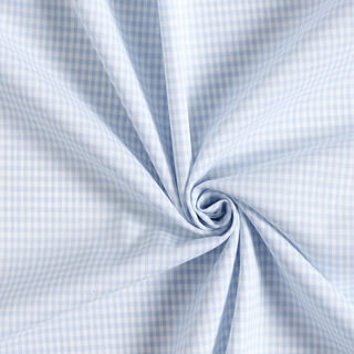 Baumwollstoff Vichy - 0,2 cm – hellblau, 