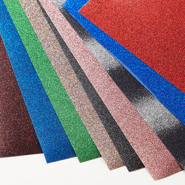 Flexfolie Glitzer Din A4 – anthrazit, image number 4