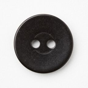 2-loch-Knopf glänzend [Ø 15 mm] – schwarz, 