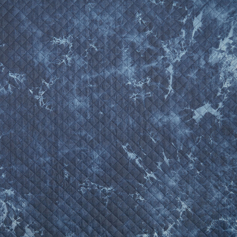Steppstoff Chambray gebatikt – jeansblau,  image number 1