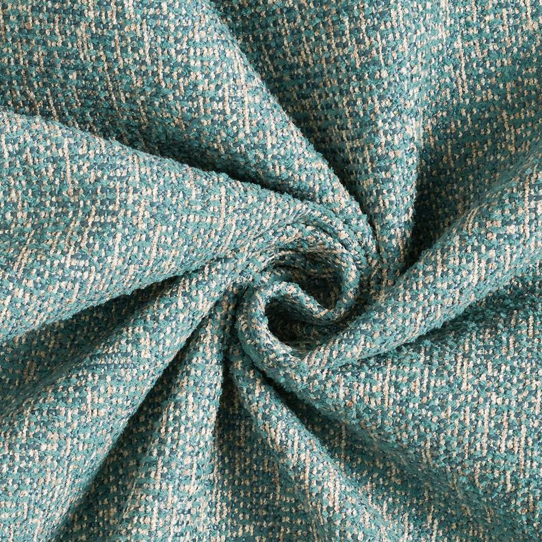 Polsterstoff bunt gewebt – hellpetrol/helltaupe,  image number 1