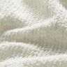 Chenille Strickjacquard Glitzer – elfenbein/silber metallic,  thumbnail number 2