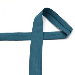 Schrägband Baumwolljersey [20 mm] – petrol, 