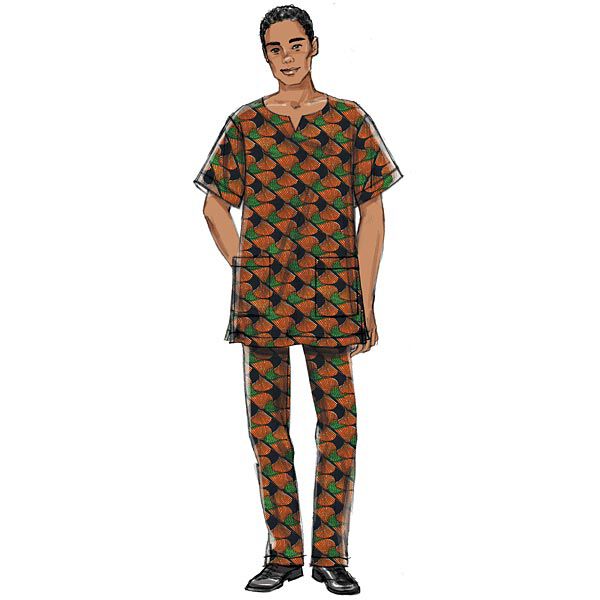 Mantel | Hose | Tunika | Butterick 6534 | 46-56, image number 5