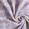 Mantelstoff grob gewebt Hahnentritt – beige/flieder,  thumbnail number 3