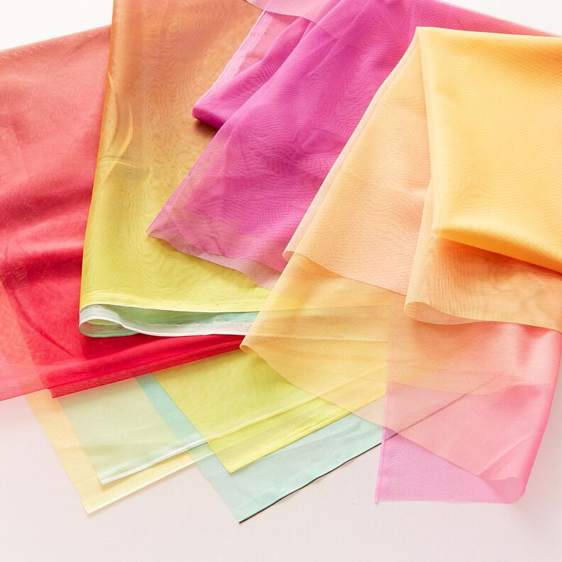 Softmesh Regenbogen-Verlauf – aquablau/intensiv pink, image number 7