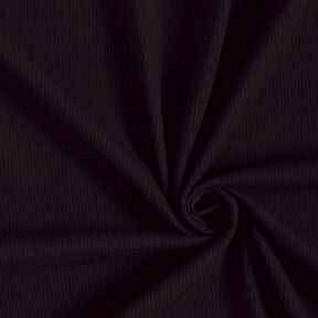 Rippenjersey feine 2-1-1-1 Rippen &ndash; schwarz, 