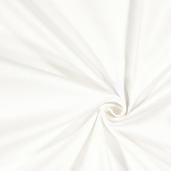 Baumwollsatin Stretch – weiss | Reststück 50cm