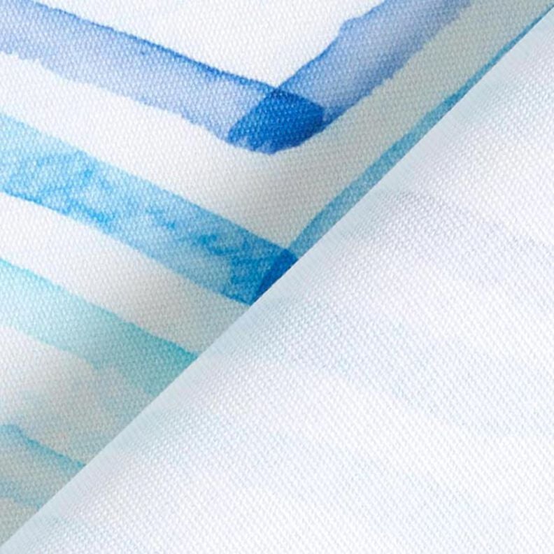 Outdoorstoff Canvas Zacken – blau,  image number 4