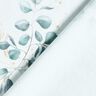 Baumwolljersey Eucalyptus | Glitzerpüppi – weiss/taubenblau,  thumbnail number 4
