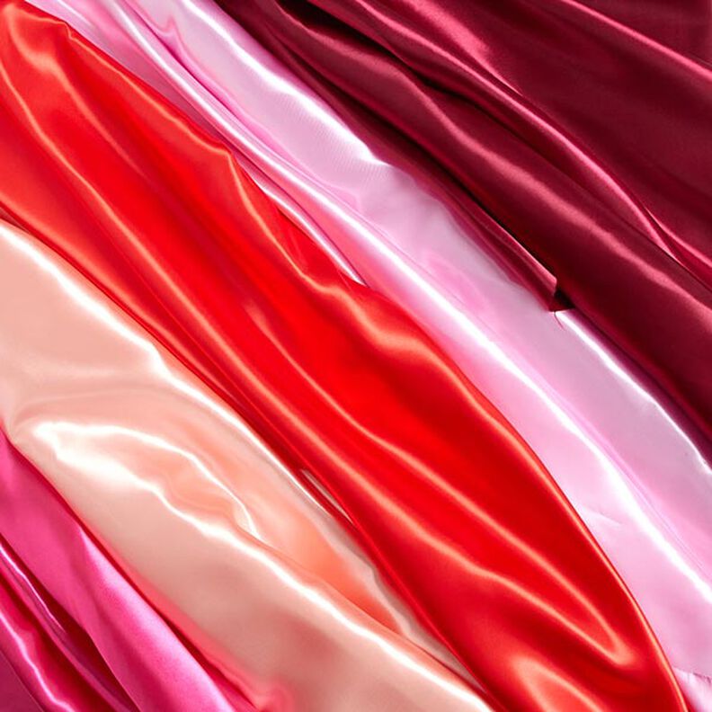 Polyestersatin – intensiv pink,  image number 5